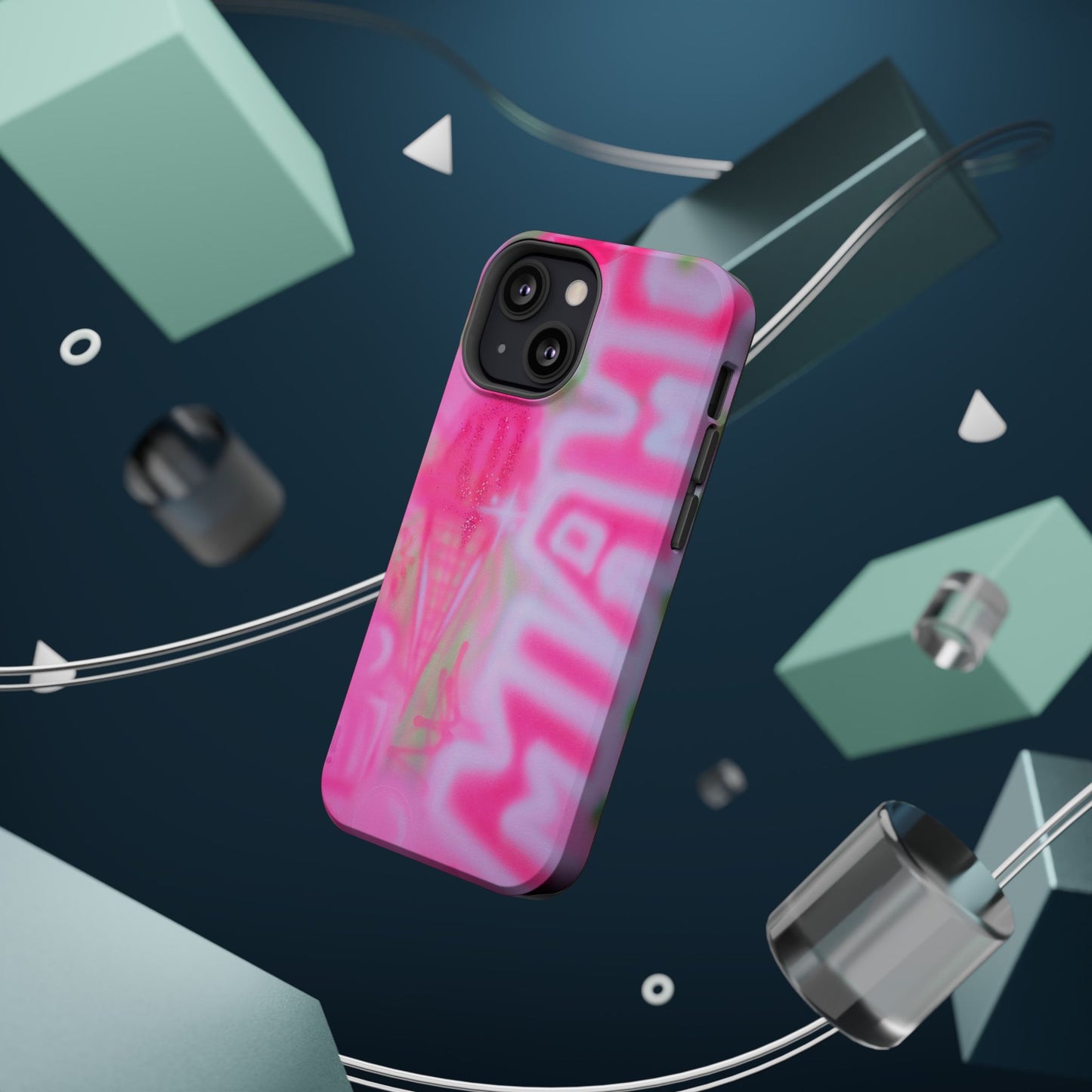 MagSafe "sunset sorbet" airbrush iPhone case