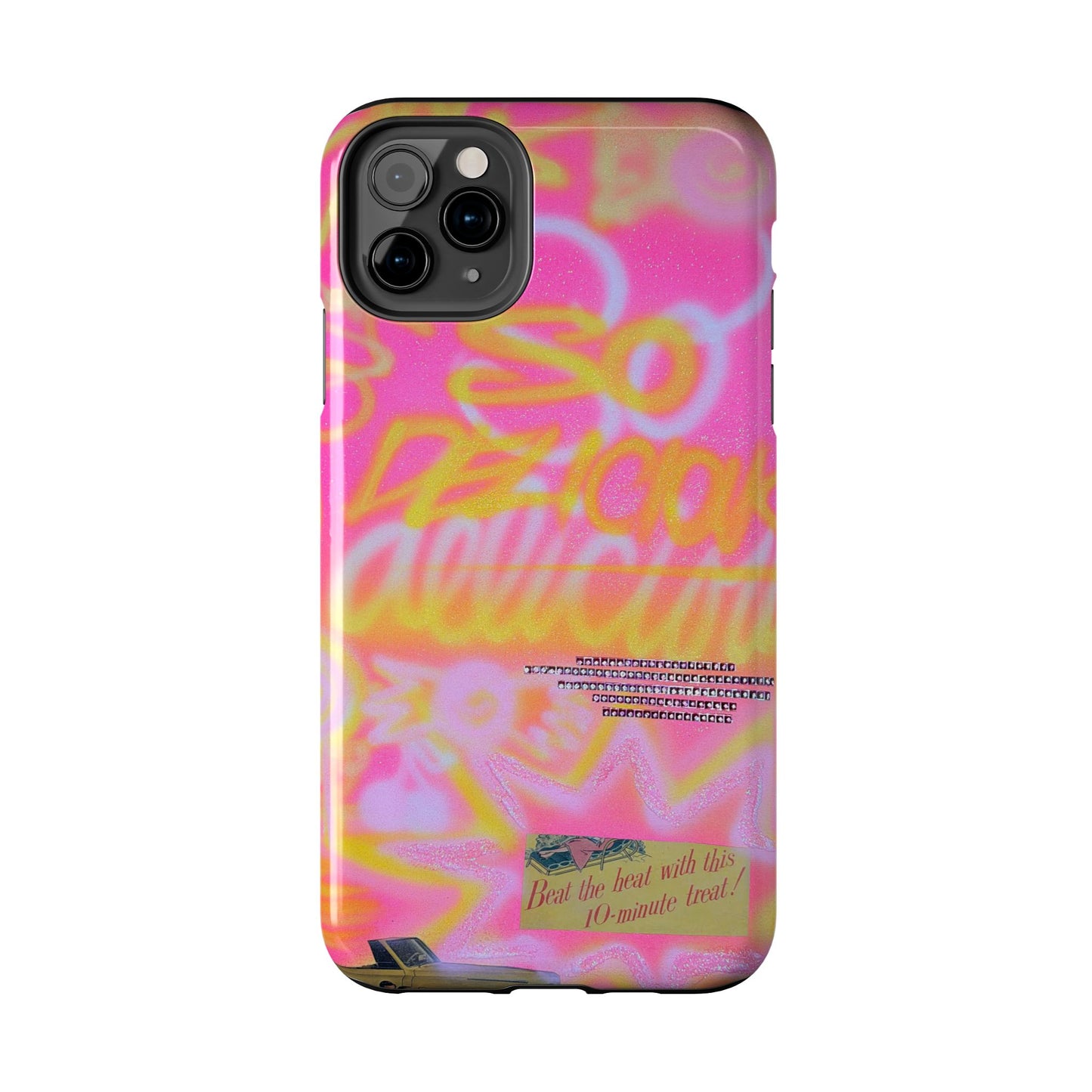 "so delicious" airbrush iPhone case