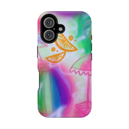 MagSafe "on the beach" airbrush iPhone case