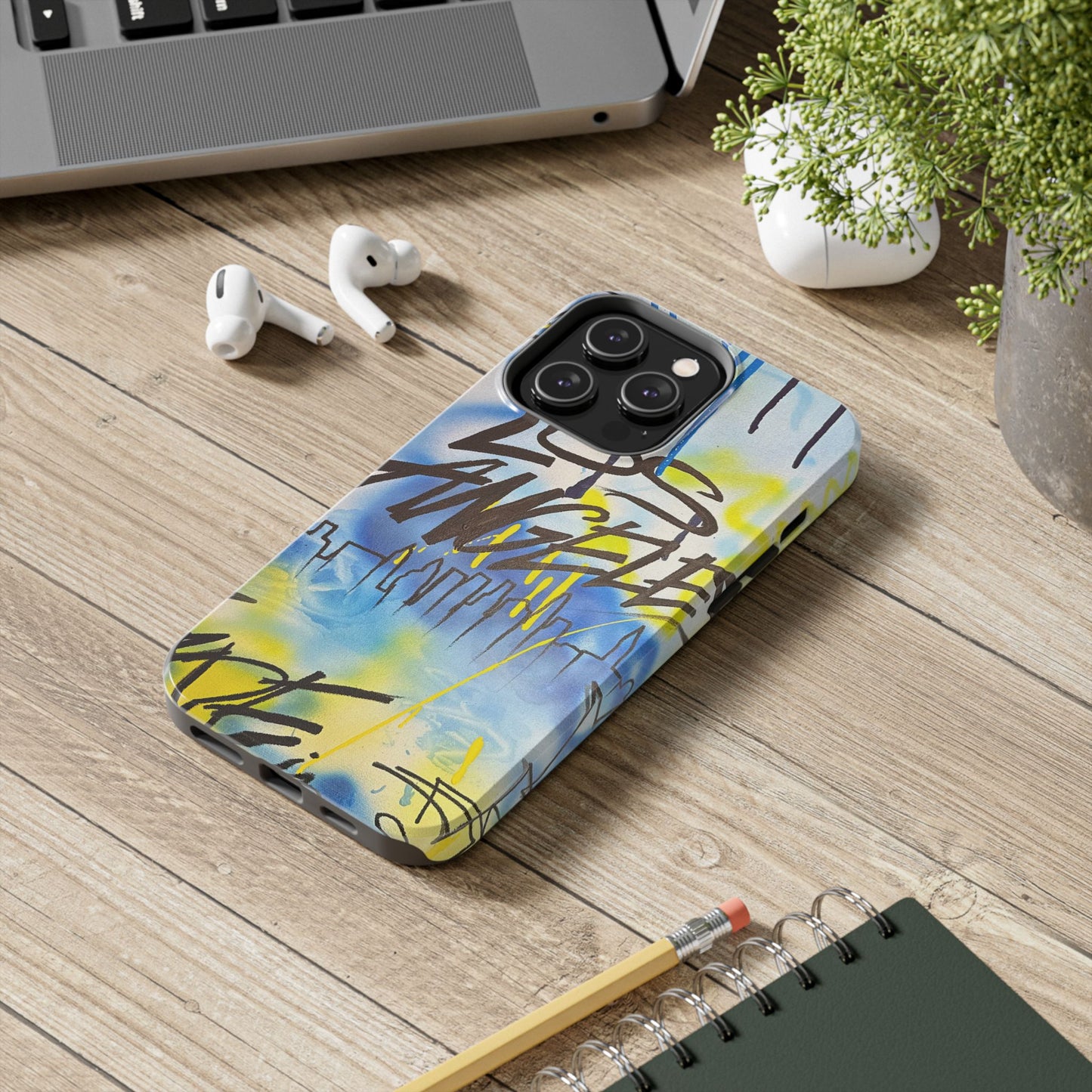 "los angeles" airbrush iPhone case