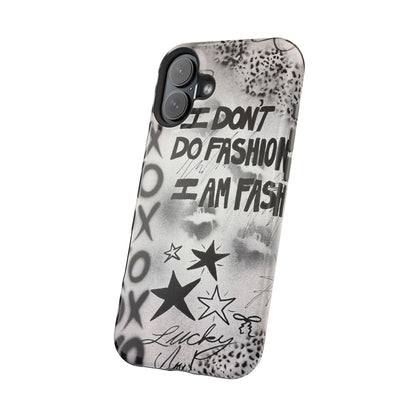 MagSafe "i am fashion" airbrush iPhone case