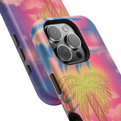 MagSafe "glowy night" airbrush iPhone case