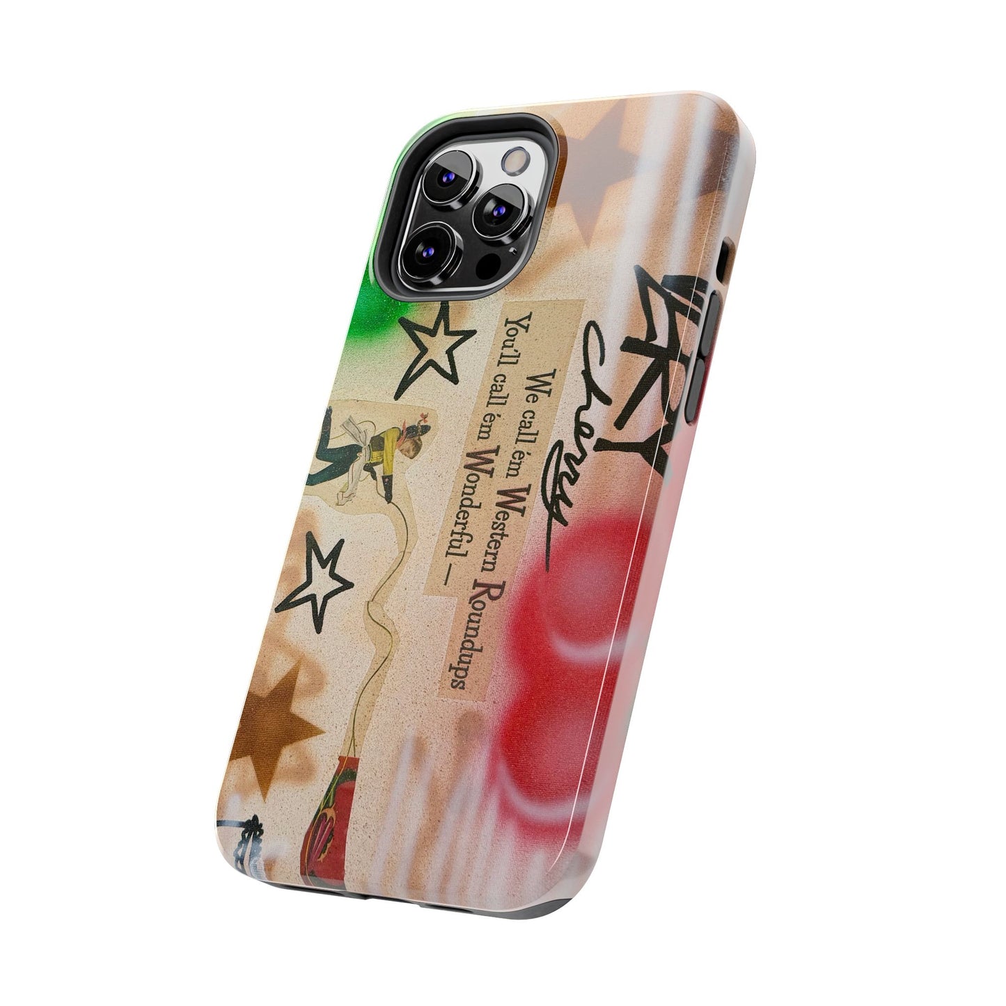 "very cherry" airbrush iPhone case