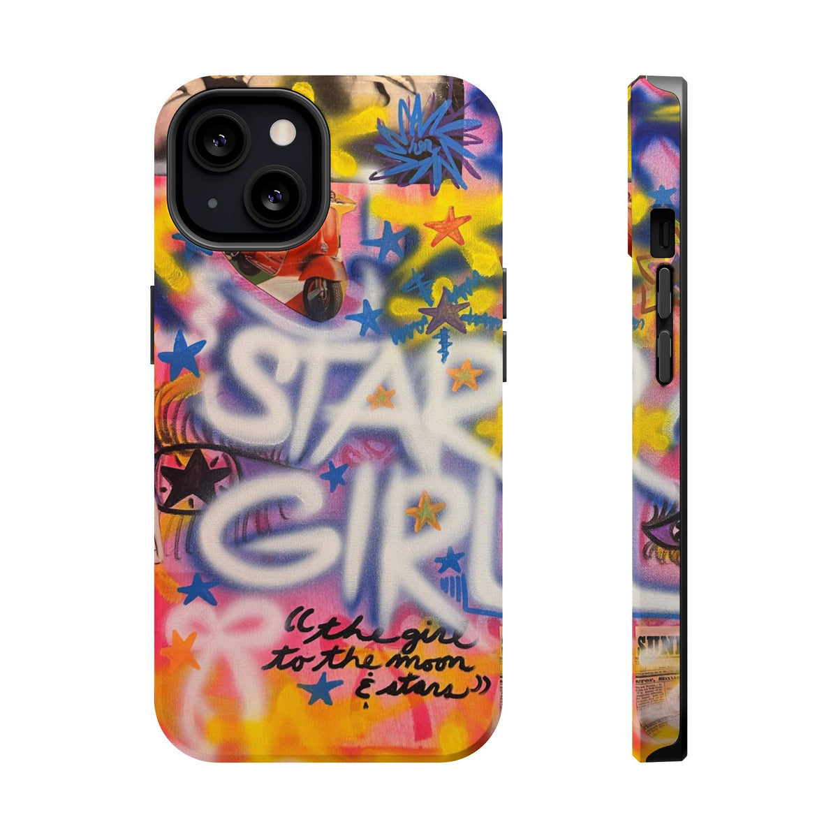 MagSafe "STARGIRL" airbrush iPhone case