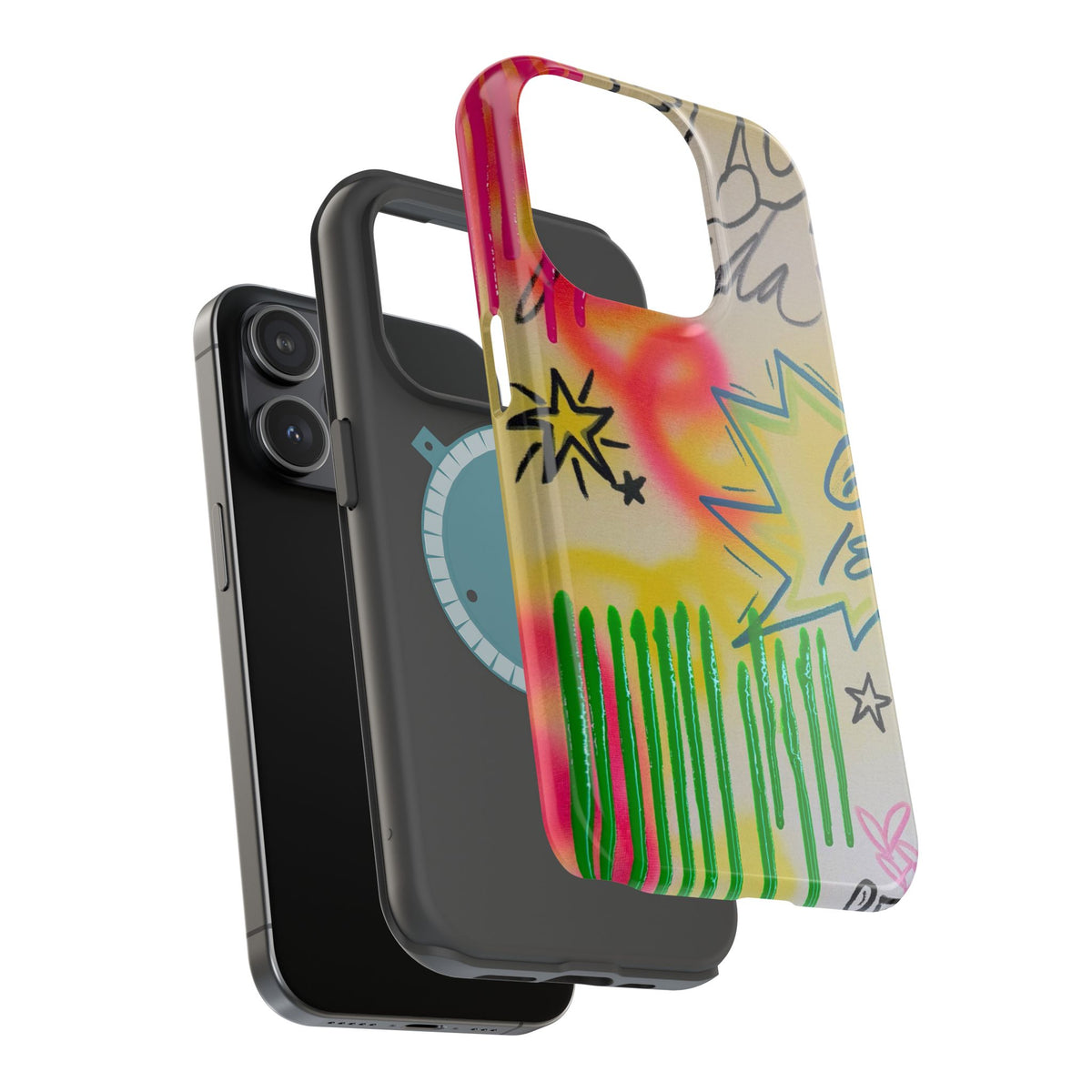 MagSafe "ferocious florida" airbrush iPhone case