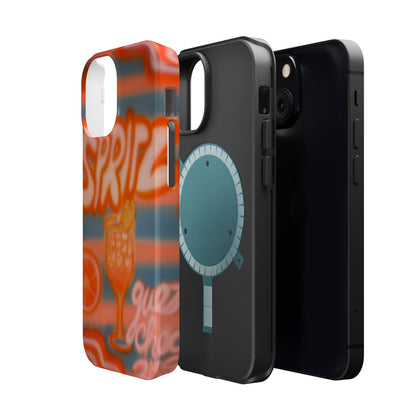 MagSafe "aperol spritz pt. 2" airbrush iPhone case