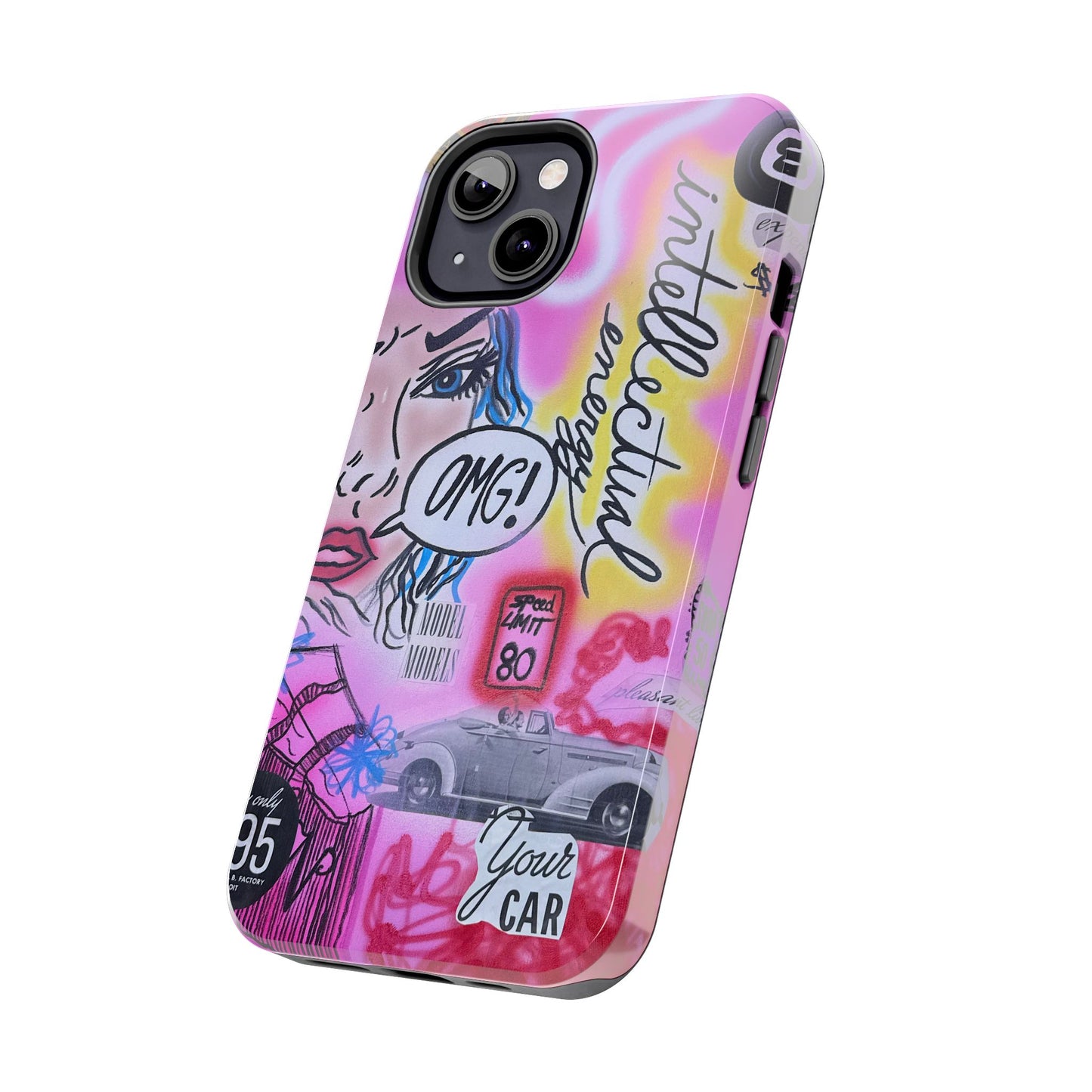 "intellectual energy" airbrush iPhone case