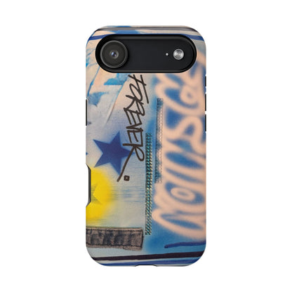 MagSafe "fashion forever" airbrush iPhone case