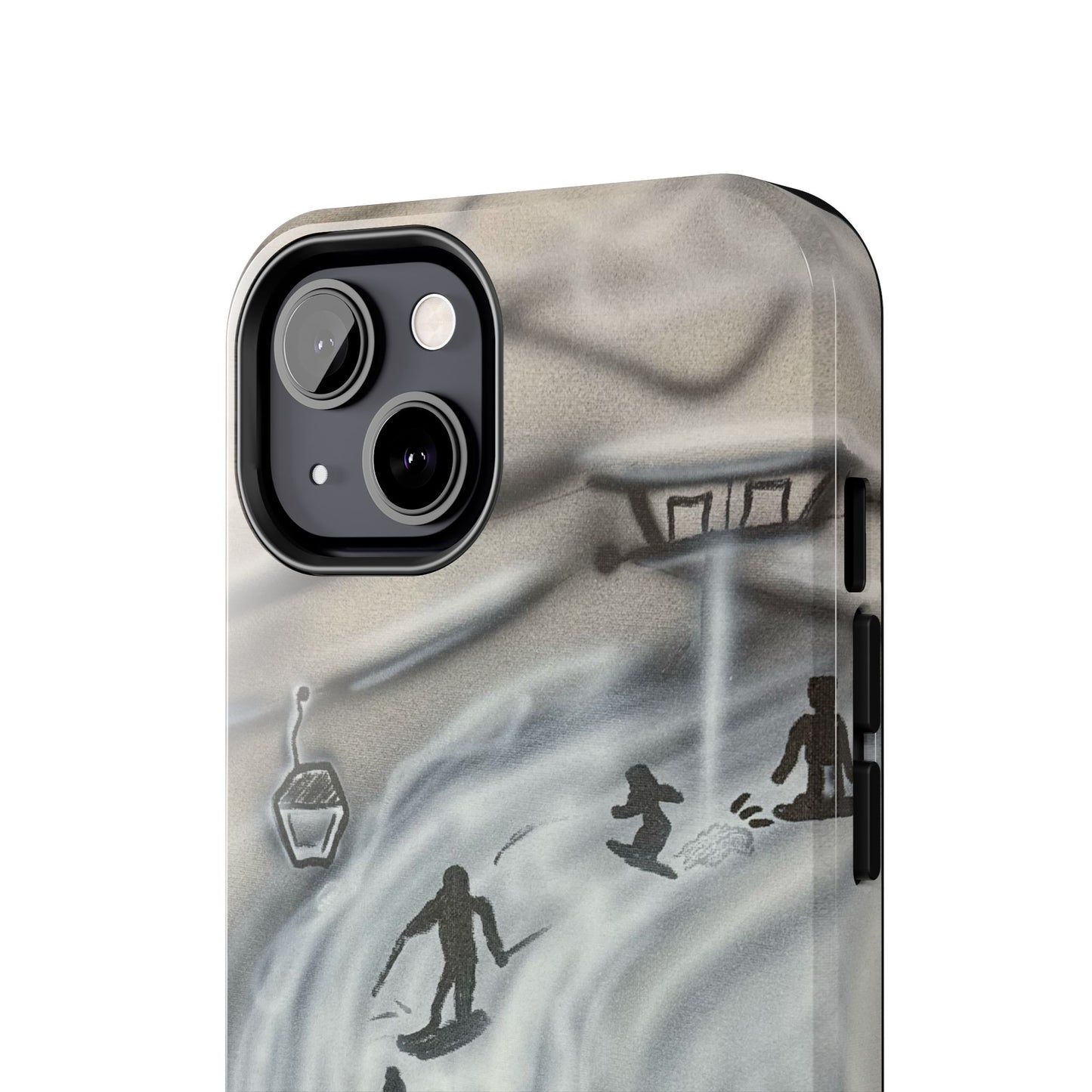 "arctic avalanche" airbrush iPhone case