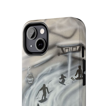 "arctic avalanche" airbrush iPhone case