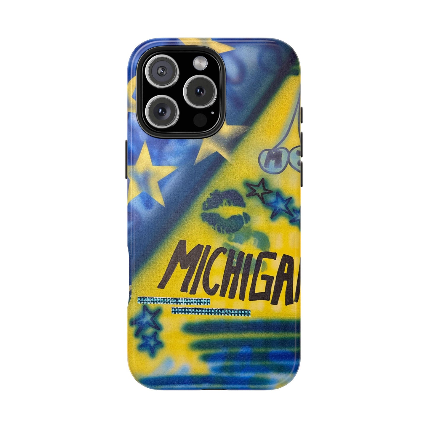 "ann arbor, michigan" airbrush iPhone case