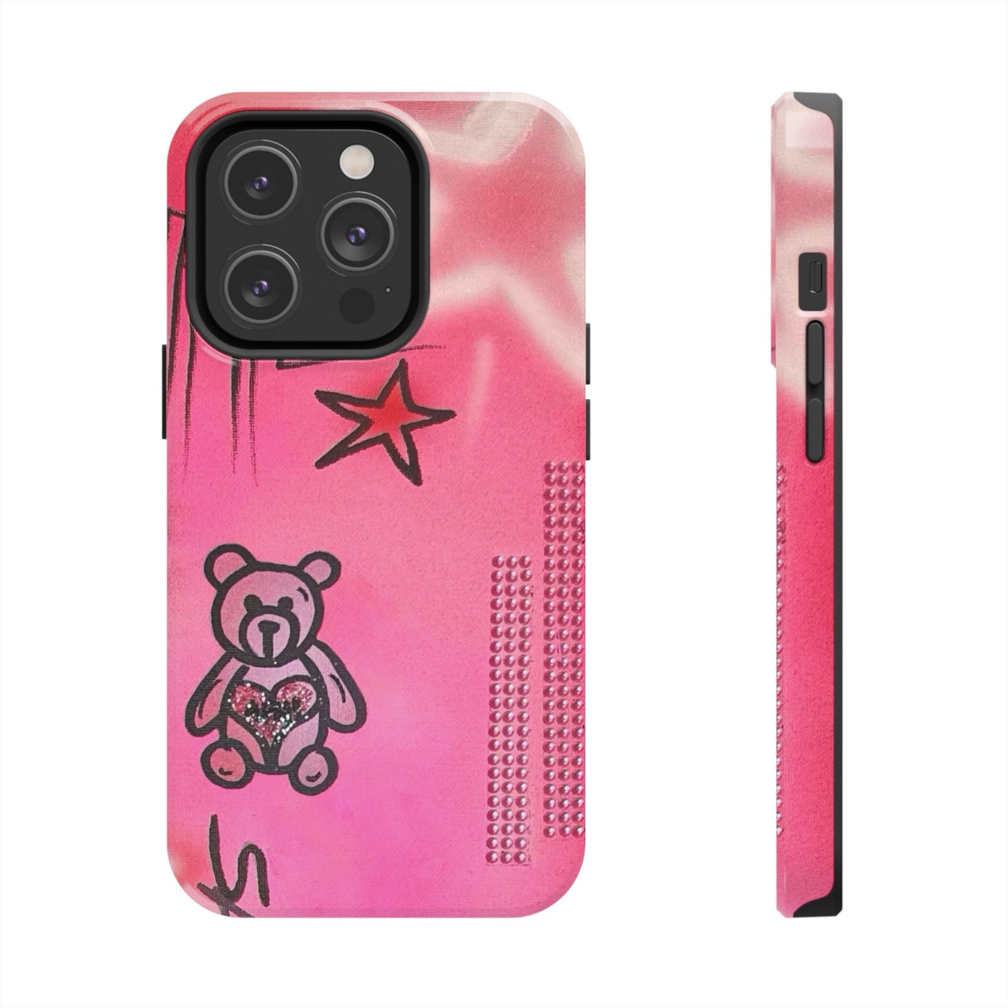 "teddy bear" airbrush iPhone case