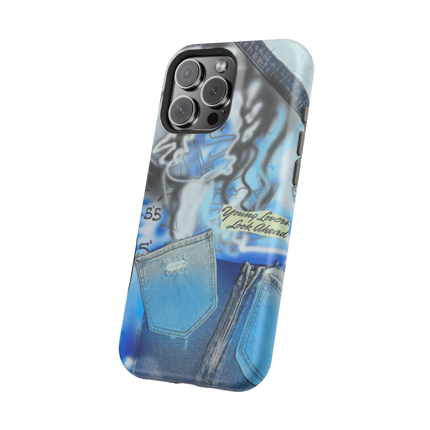 MagSafe "young lovers" airbrush iPhone case
