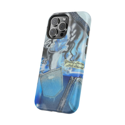 MagSafe "young lovers" airbrush iPhone case