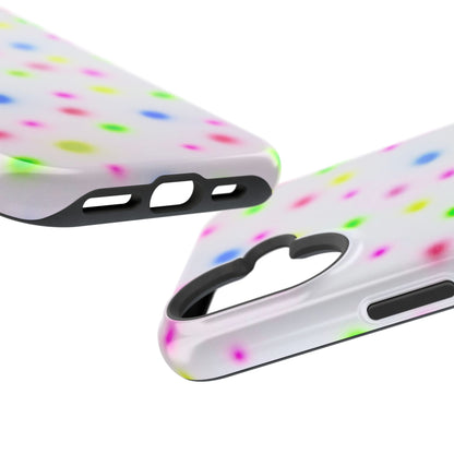 MagSafe "birthday cake polka dot" airbrush iPhone case