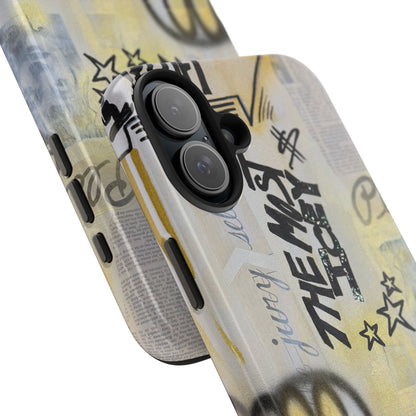 "golden glacier" airbrush iPhone case