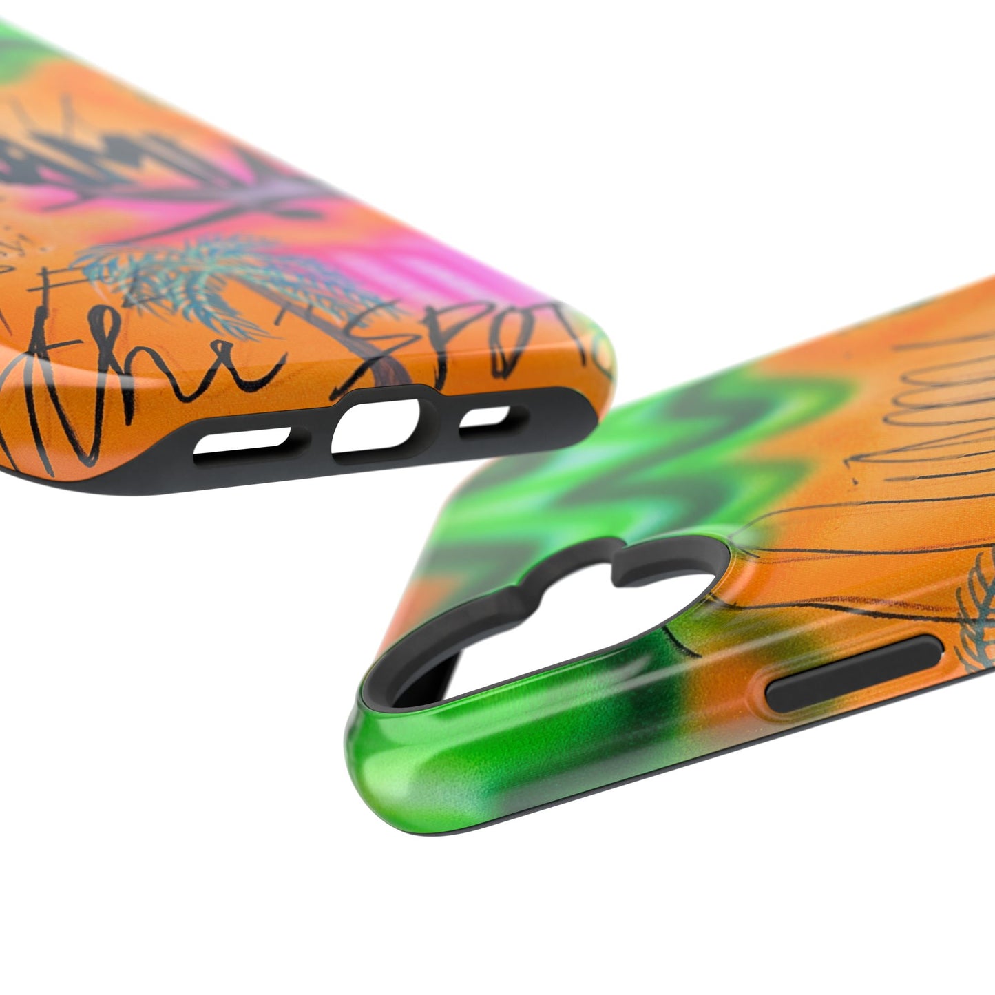 MagSafe "miami, fl" Airbrush iPhone Hülle