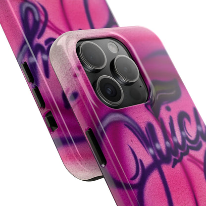 "juicy" airbrush iPhone case
