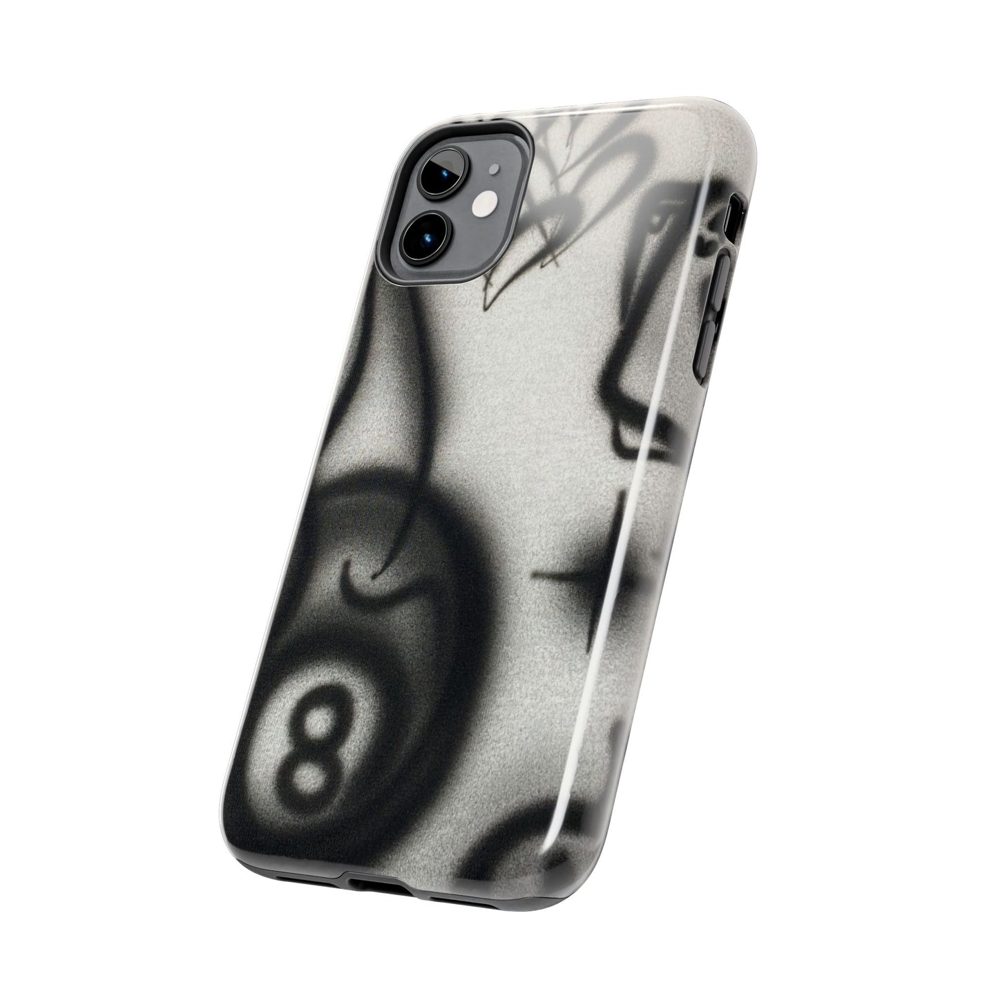 "hidden ace" airbrush iPhone case
