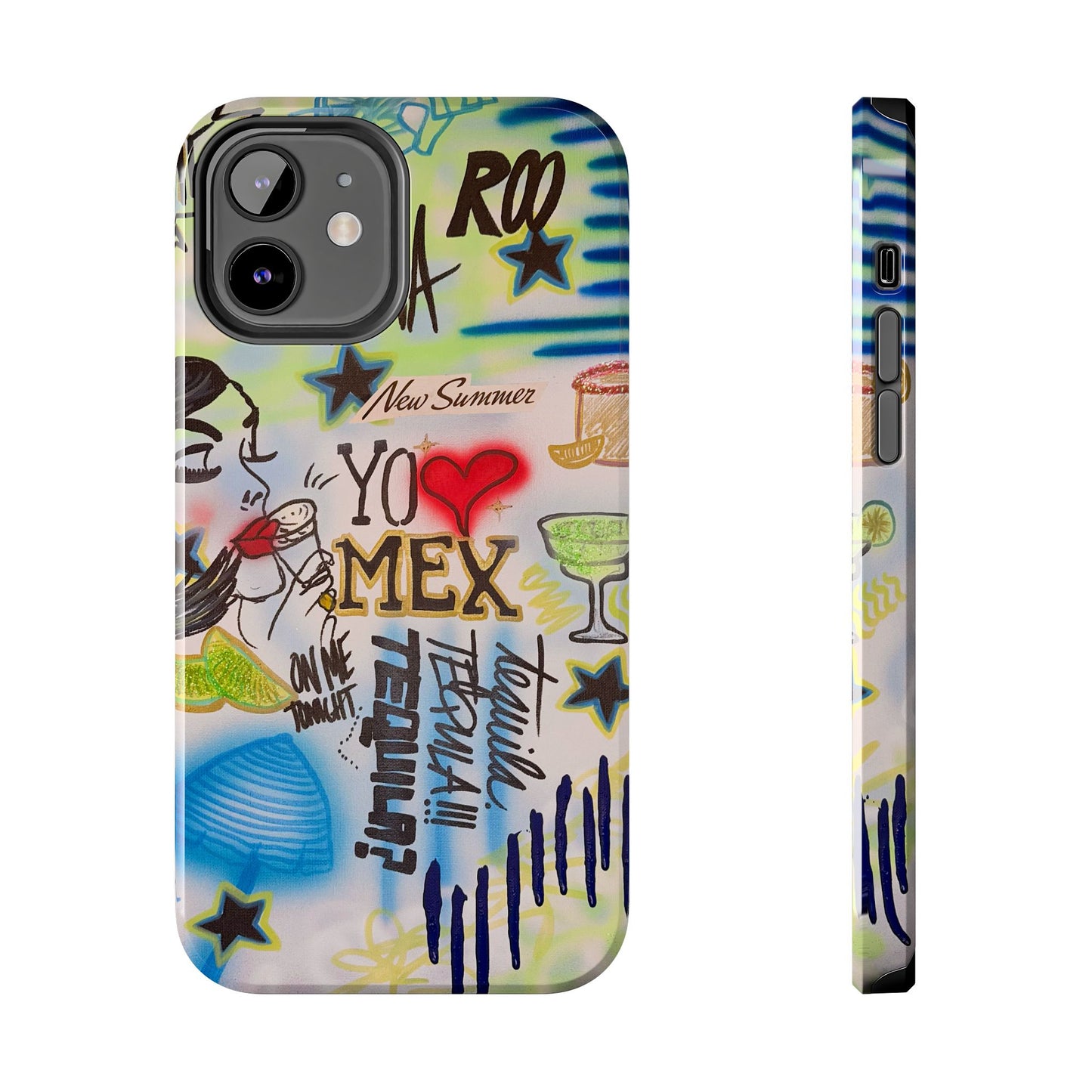 "salted lime" airbrush iPhone case