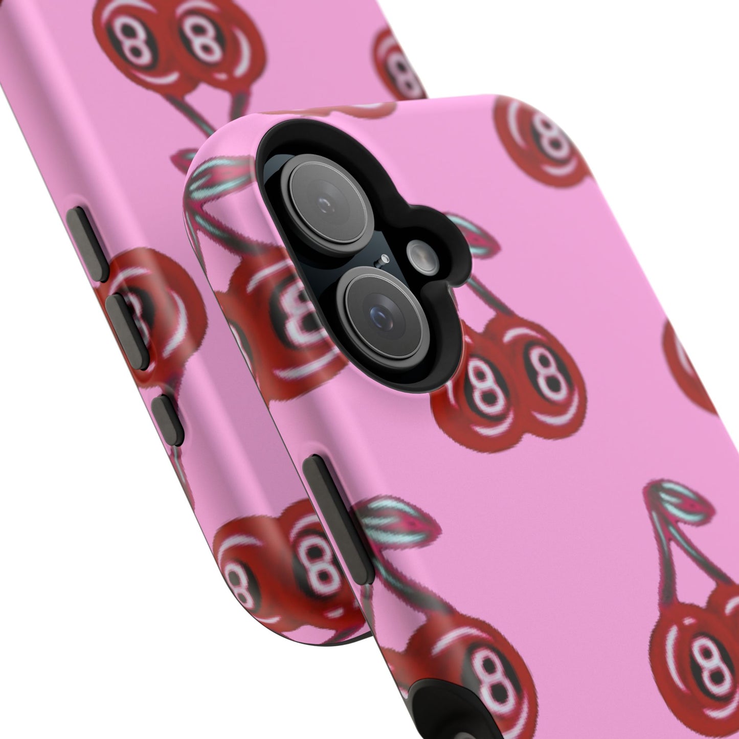 MagSafe "cami cherry pink" Airbrush iPhone Hülle