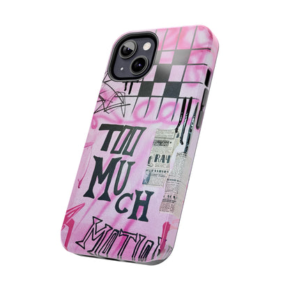 "too much motion" airbrush iPhone case