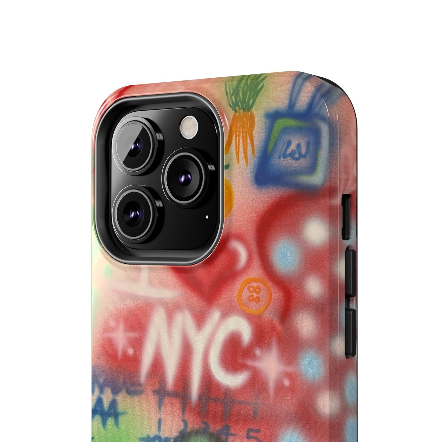 "i <3 NYC" airbrush iPhone case