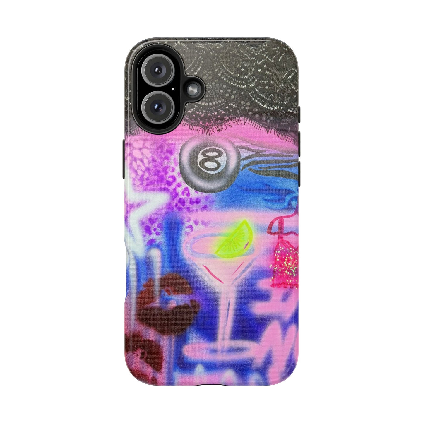 "dream life" airbrush iPhone case