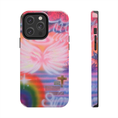 "summer bliss" airbrush iPhone case