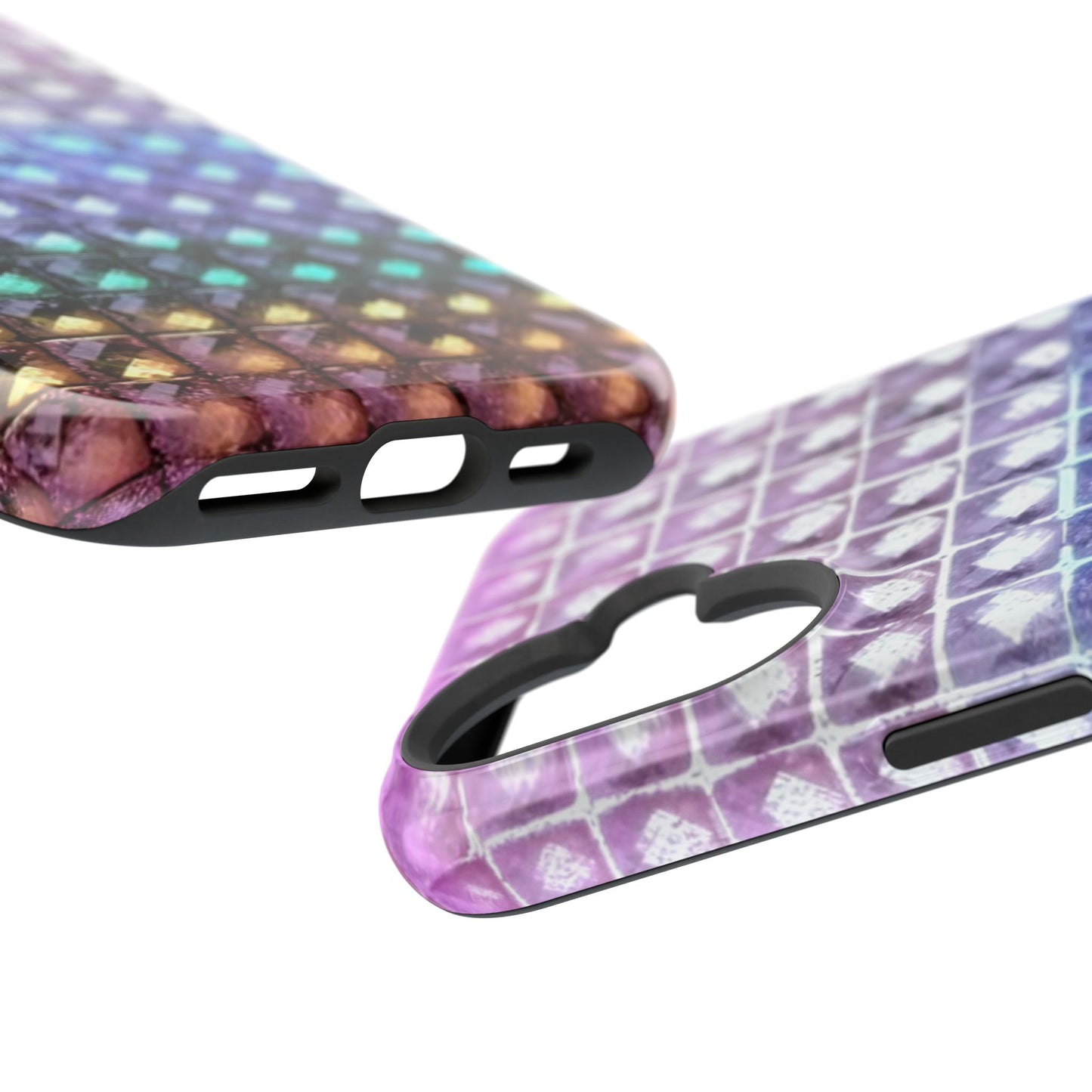 MagSafe "multicolor studs" airbrush iPhone case