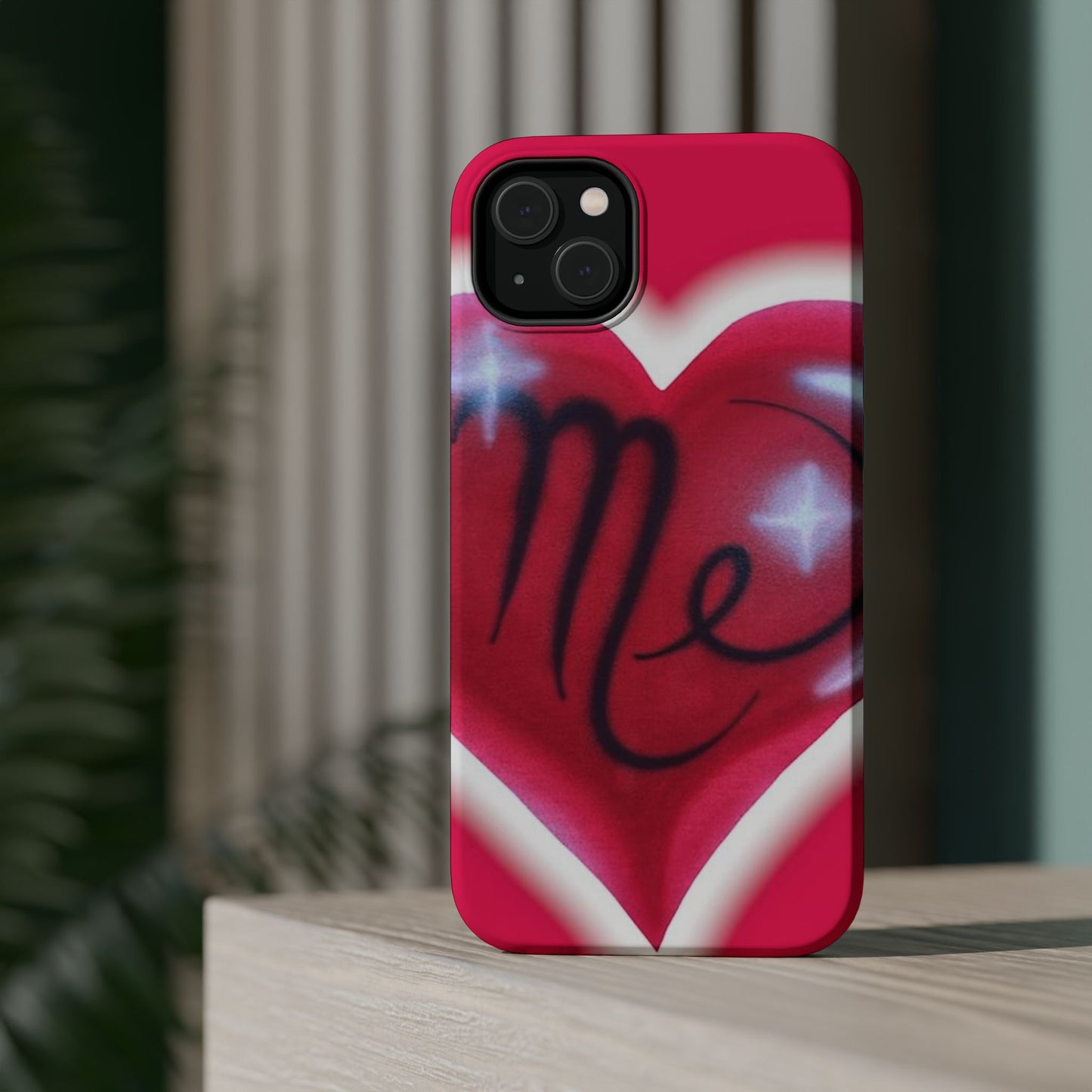 MagSafe "i <3 me" Airbrush iPhone Hülle