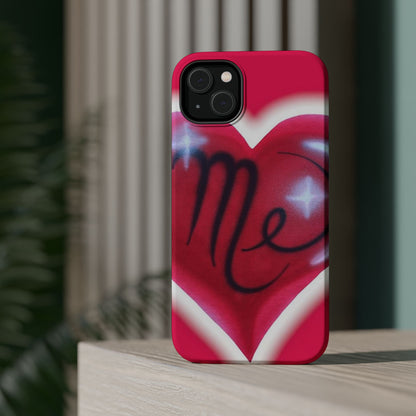 MagSafe "i <3 me" Airbrush iPhone Hülle