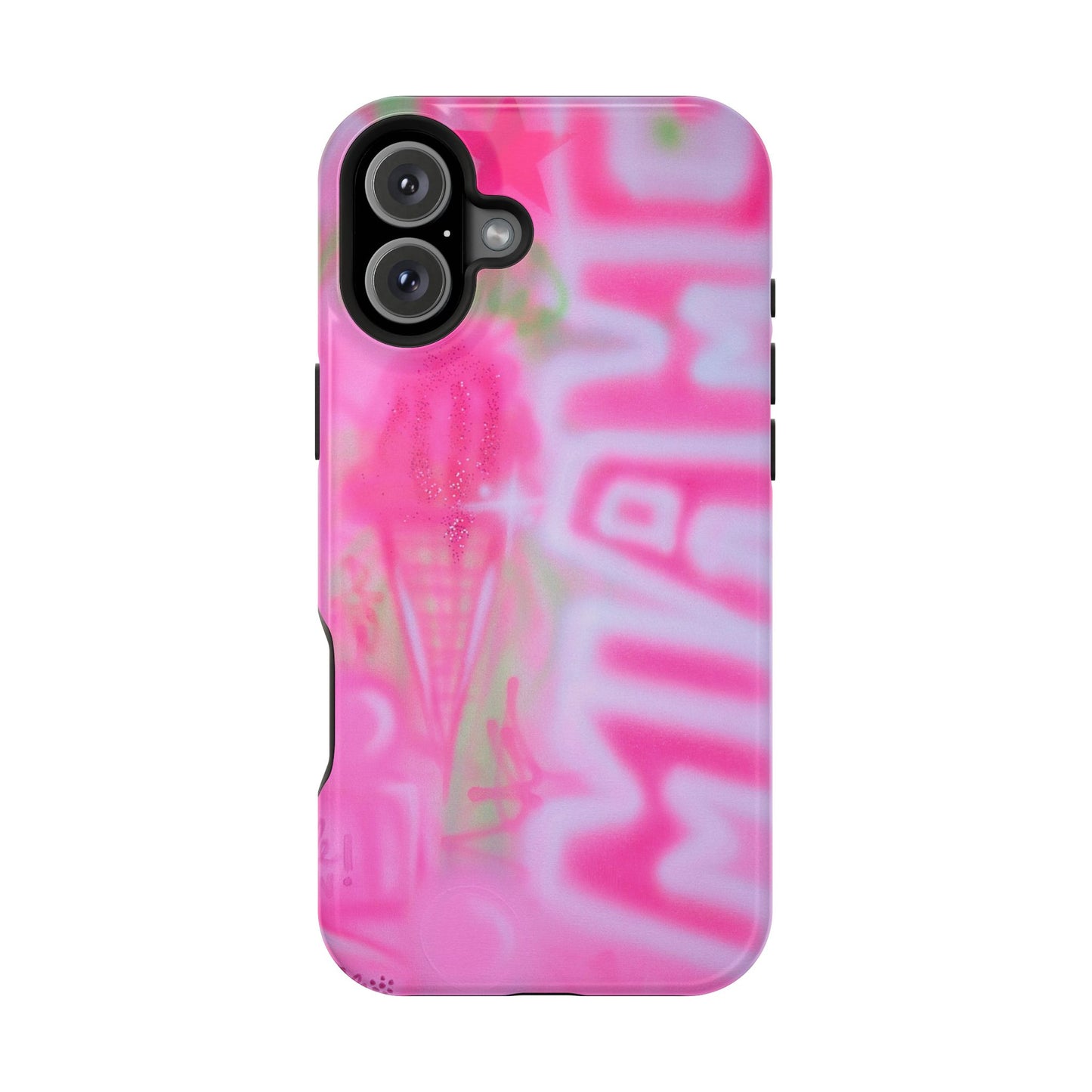 MagSafe "sunset sorbet" airbrush iPhone case