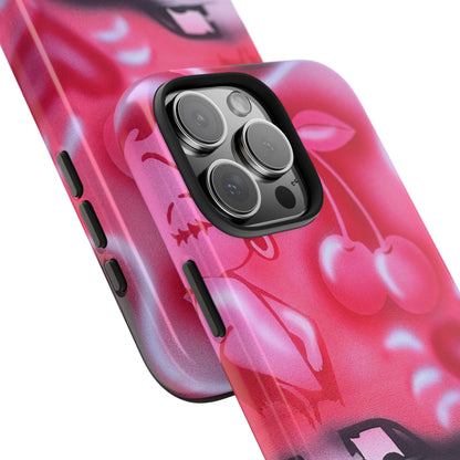 "on her way" airbrush iPhone case