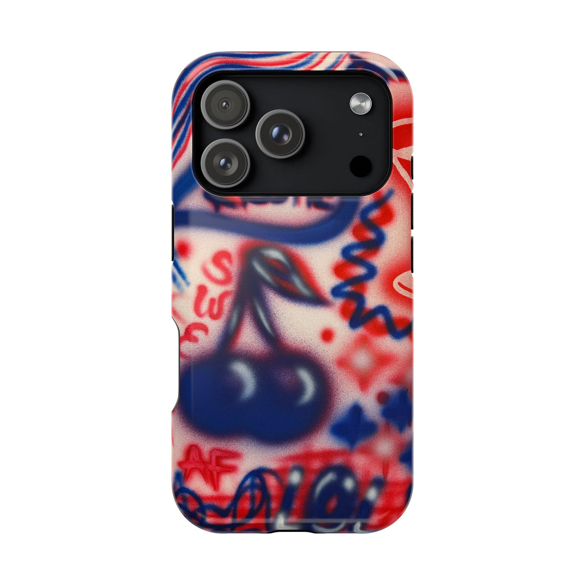 MagSafe „Kiss me“ Airbrush iPhone-Hülle
