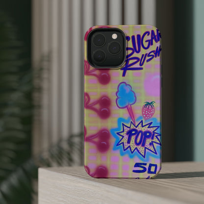 MagSafe "Zuckerrausch" Airbrush iPhone Hülle