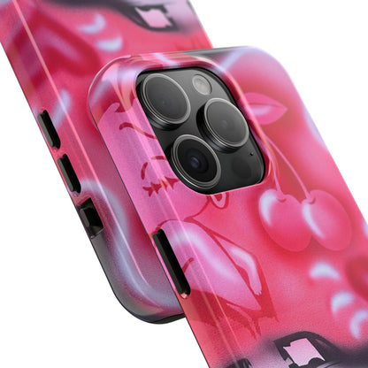 "on her way" airbrush iPhone case