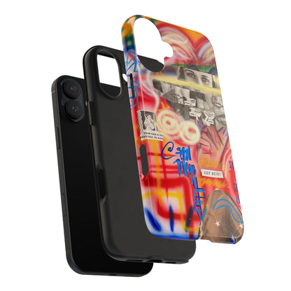 "get busy!" airbrush iPhone case