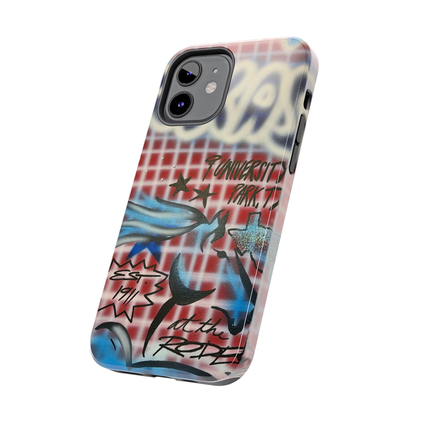 "texas" airbrush iPhone case
