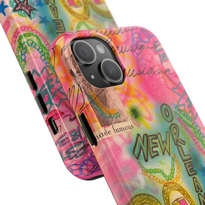 "new orleans, la" airbrush iPhone case