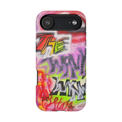 MagSafe "wynwood gold" airbrush iPhone case