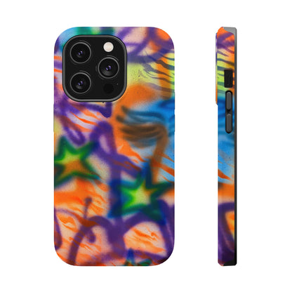 MagSafe "streetwear angel" airbrush iPhone case