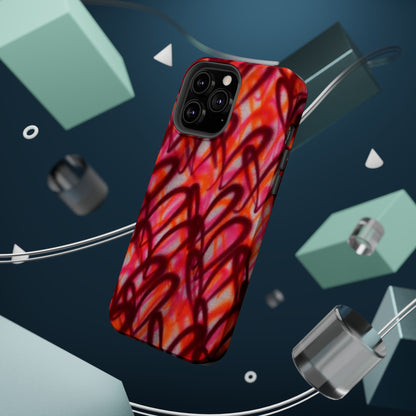 MagSafe „Graffiti Love“ Airbrush iPhone Hülle