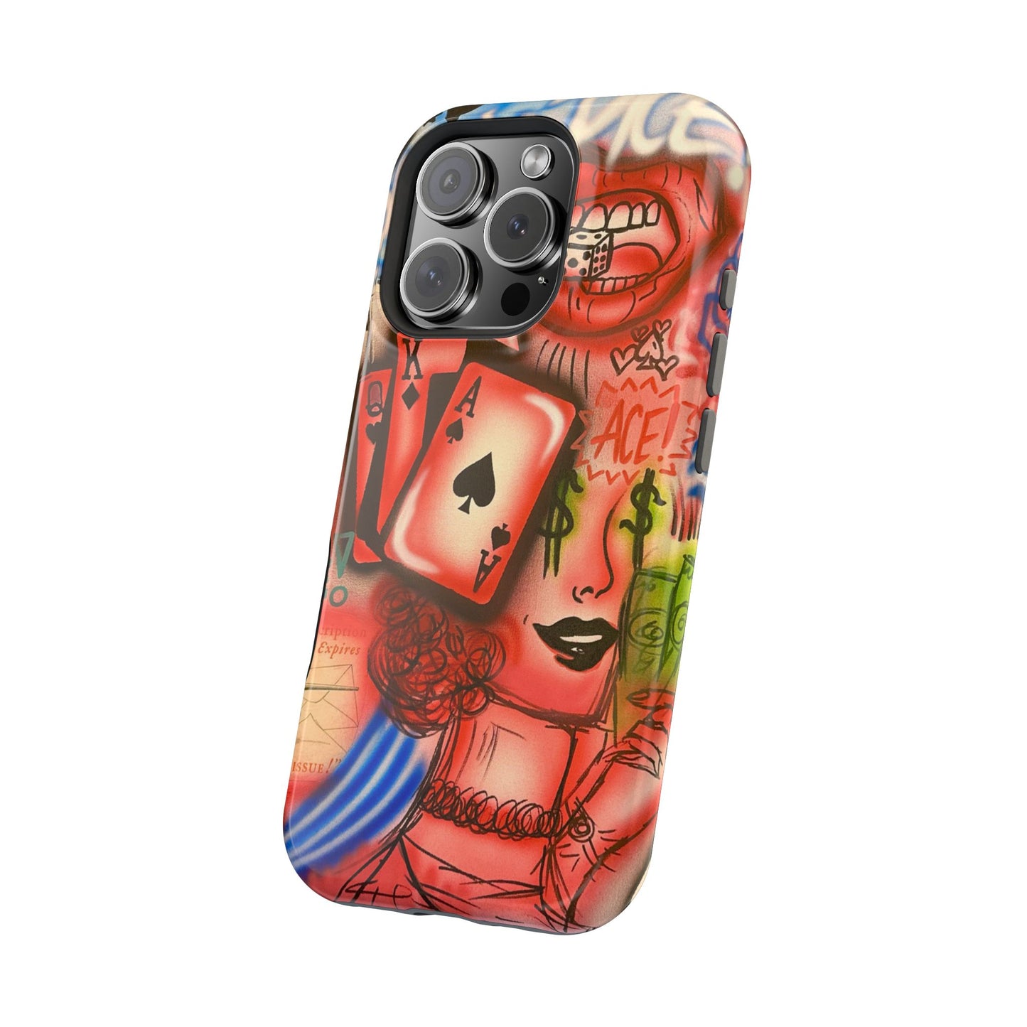 MagSafe "Zufall!" Airbrush iPhone Hülle
