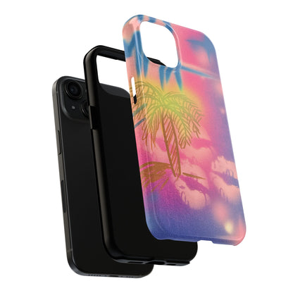 "glowy night" airbrush iPhone case
