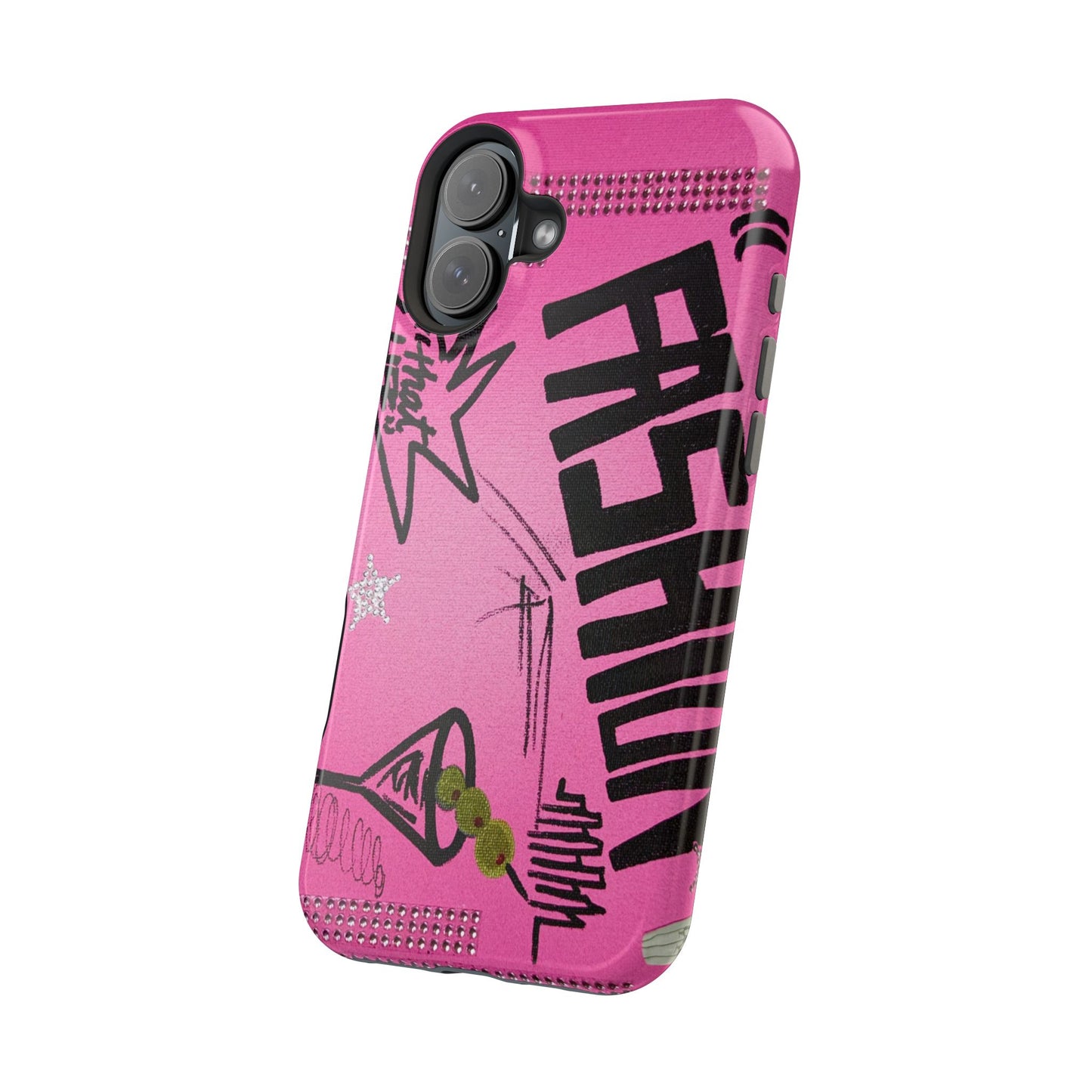 MagSafe "high fashion pt. 2" airbrush iPhone case
