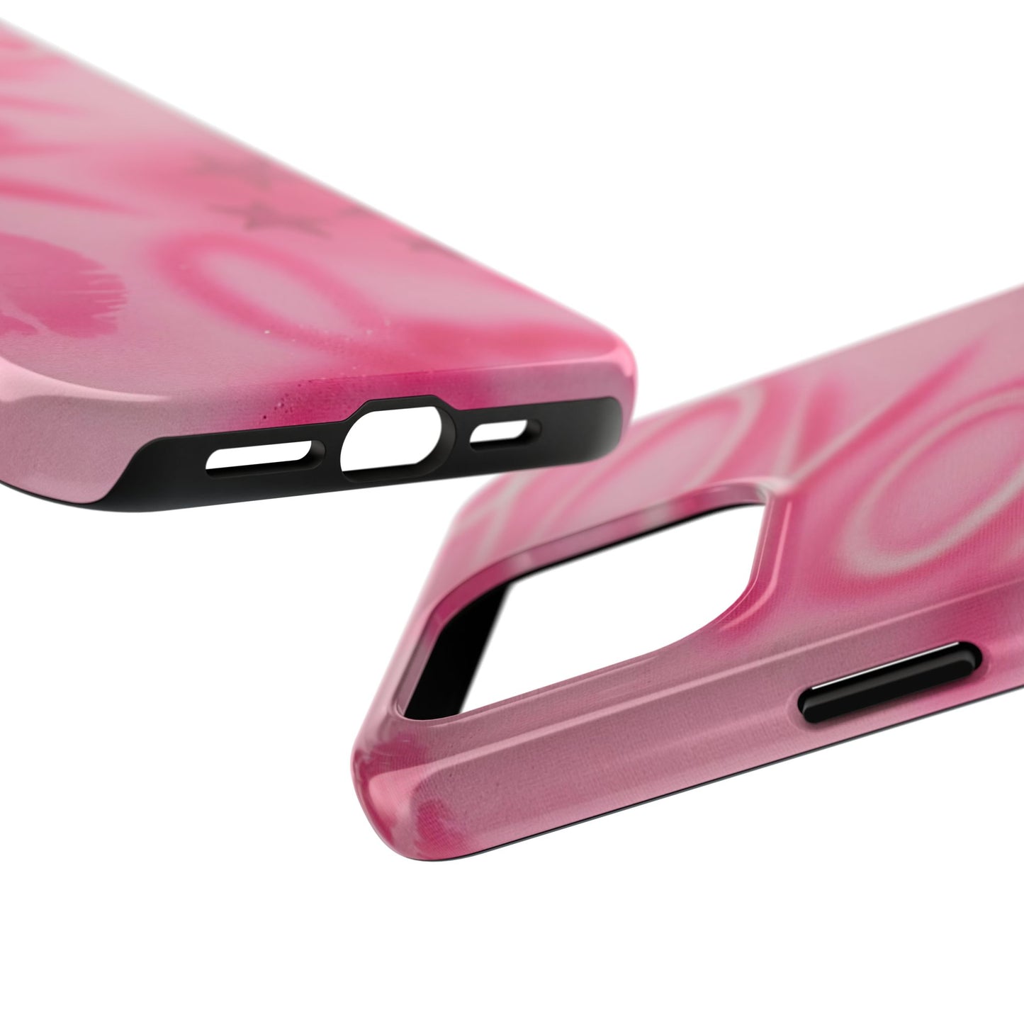 "perfectly pink" airbrush iPhone case