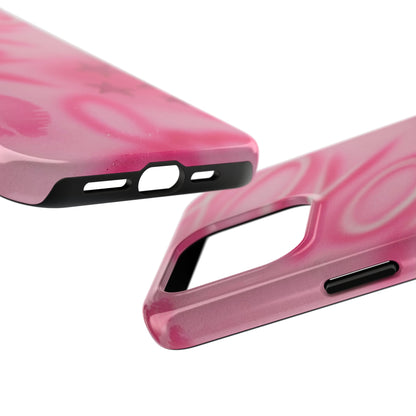 "perfectly pink" airbrush iPhone case