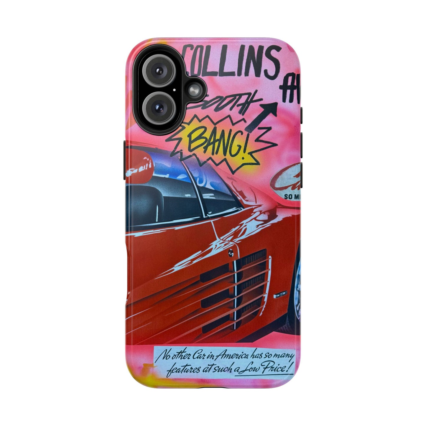 "miami momentos" airbrush iPhone case