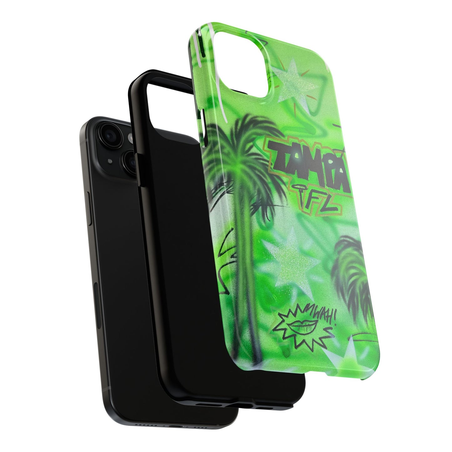 "tampa, fl" airbrush iPhone case